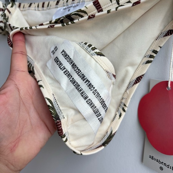 NWT Agua Bendita X Target Palm Tree Tropical Bikini Bottom , Size XXL - Picture 5 of 8
